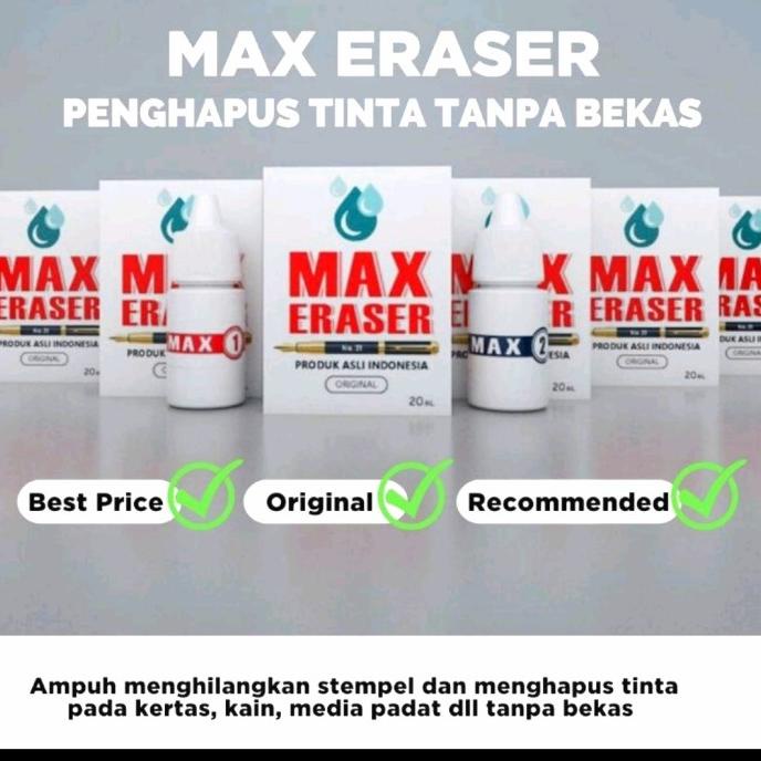 

&<&<&<&] MAX ERASER PENGHAPUS TINTA & STEMPEL