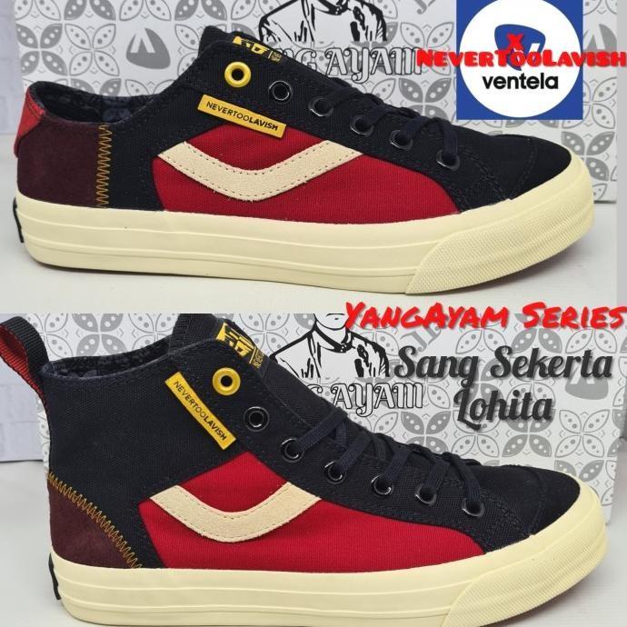 SNEAKERS PRIA SEPATU VENTELA X NTL NEVERTOOLAVISH YANG AYAM SANG