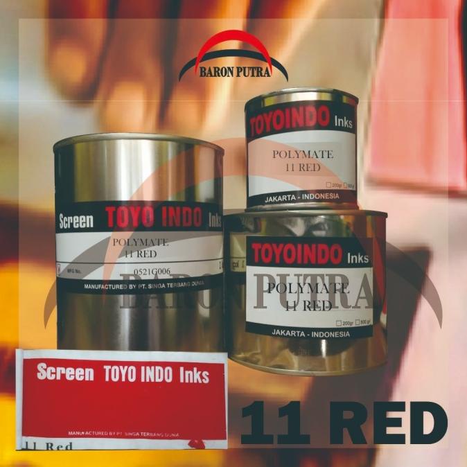 

Buruan serbu] TINTA TOYO POLYMATE 11 RED 1 KG (TINTA SABLON PLASTIK)