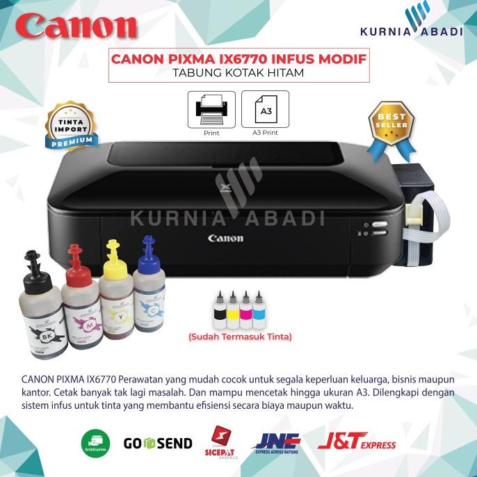 Printer Canon Pixma Ix6770 Print Only A3 Infus Tabung Kotak Pinkbutterflyshop