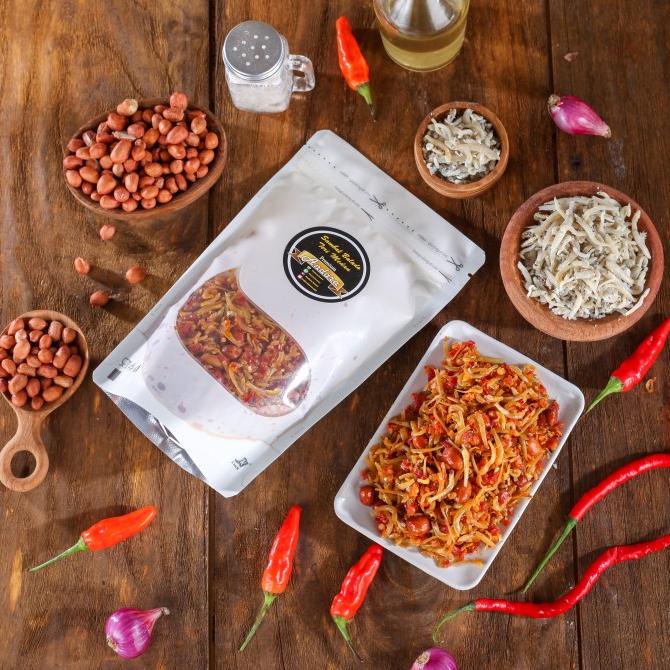 

Sambal balado teri Medan pedas gurih tanpa MSG