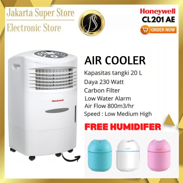 Terlaris Honeywell Indoor Air Cooler Cl201Ae - Tanki 20 Liter Angin Besar