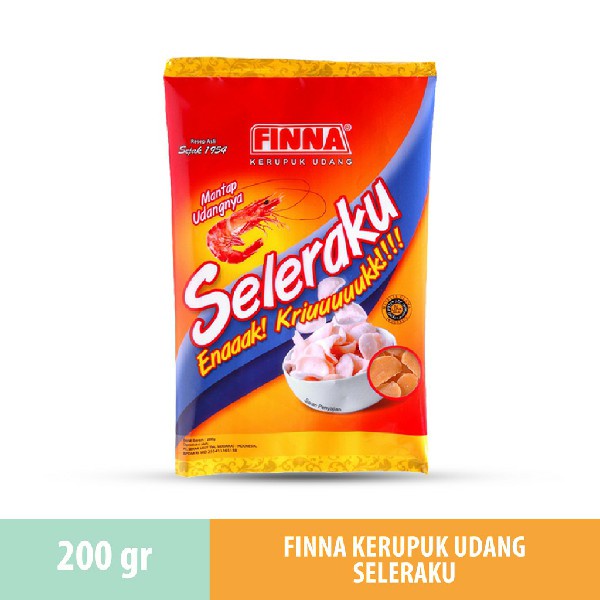 

FINNA KERUPUK UDANG SELERAKU 200 GR