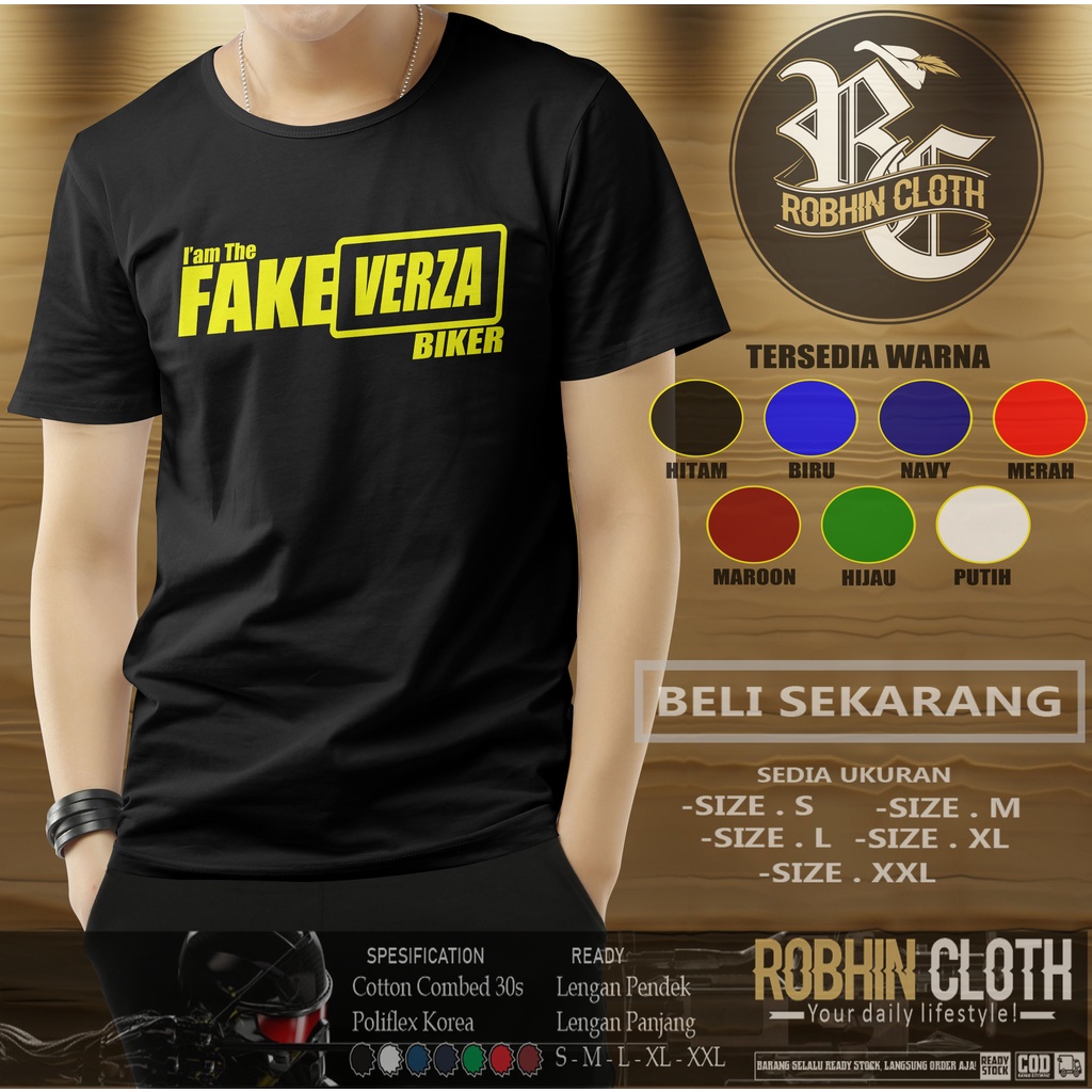 Kaos Baju Fake Verza Kaos Otomotif
