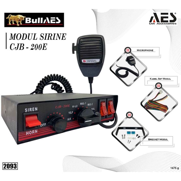 Terlaris Sirine Cjb 200 E Good Quality Modul Saja I Toak Cjb 200 E Sku-2093