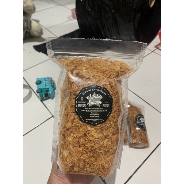 

Brambang Goreng Kriuk Kemasan Pouch