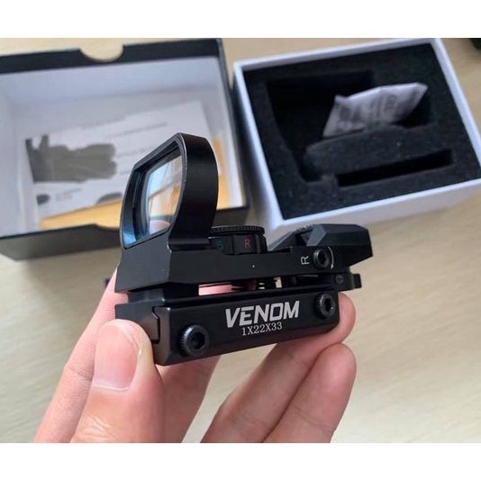 Promo teleskop laser RED DOT VENOM COCOK BUAT HUNTING DAN PASER IKAN