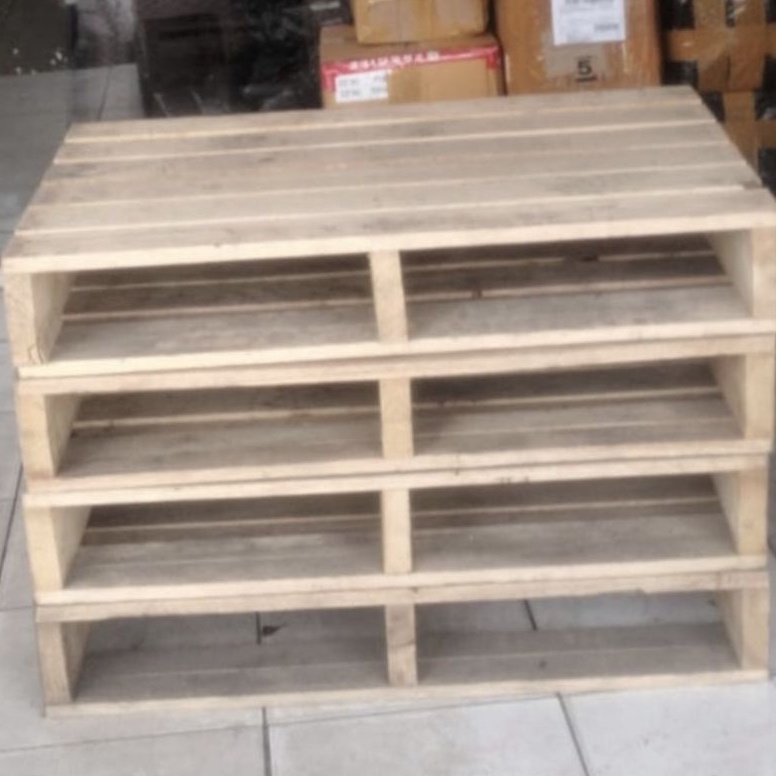 Kualitas Import✾ palet kayu bekas impor,kayu keras dan oven sudah halus,UK 75x50x16. PAL