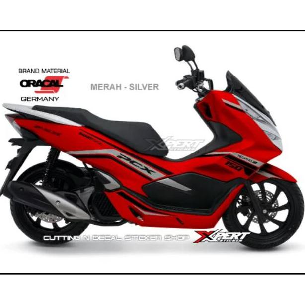 Diskon Cutting Sticker Pcx Warna Merah Aksesoris Motor Original