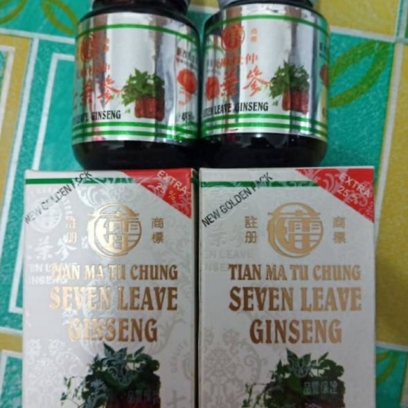 

➧➣✩✸ Tian ma tu chung seven leave ginseng tian ma tu chung Ready