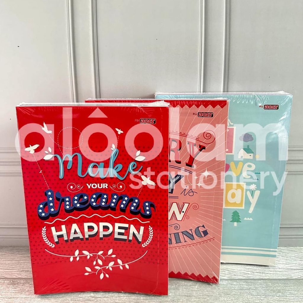 

8.8 [Discount] Satu Pack ( 6 Pcs ) Buku Tulis Boxy Big Boss 42 Lembar New !!