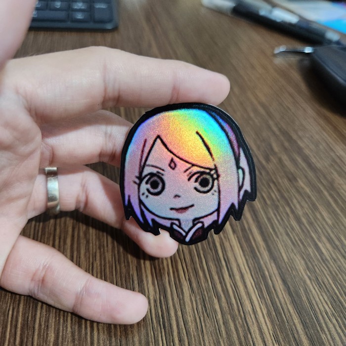 

Sticker Hologram Anime - PSH1883- Naruto - Sakura Haruno