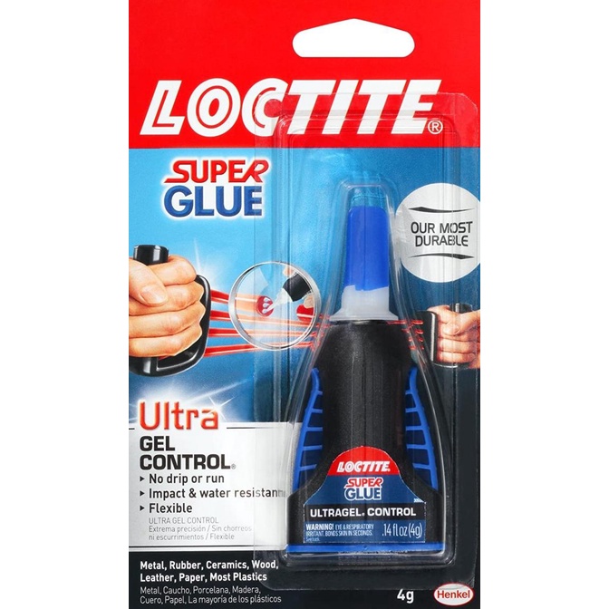 

Loctite Super Glue Ultra Gel Control 4 gr