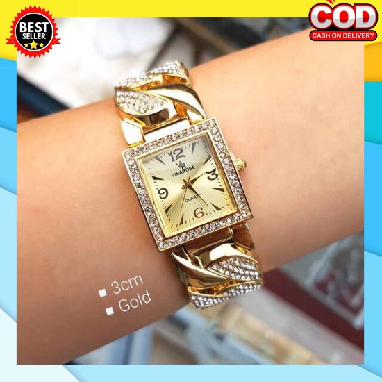Original Pku Storee Jam Tangan Wanita Classic Petiti Rantai Pasir Free Batrai Cadangan Jam Tangan Wa