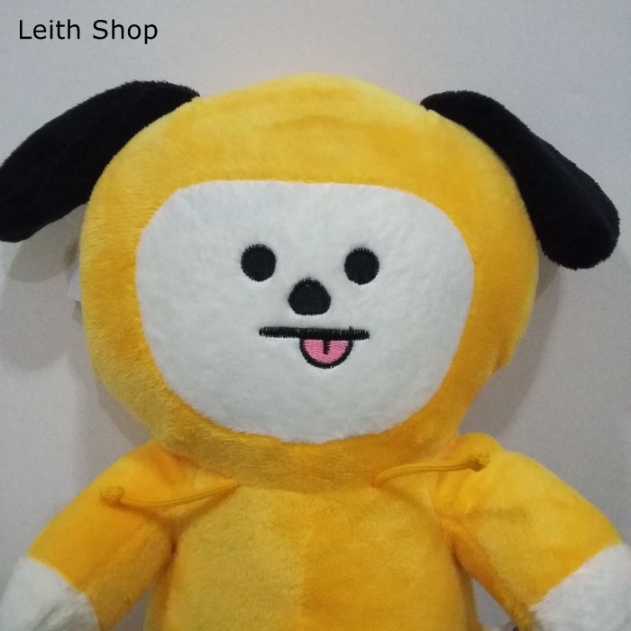 Boneka BTS Chimmy Jimin Dogi Kuning Dog BT21 BT 21 Plush Doll Cute