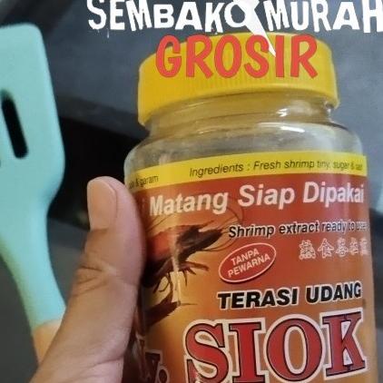 

terasi ny siok /trasi matang mateng terasi udang ny.siok 150gr toples