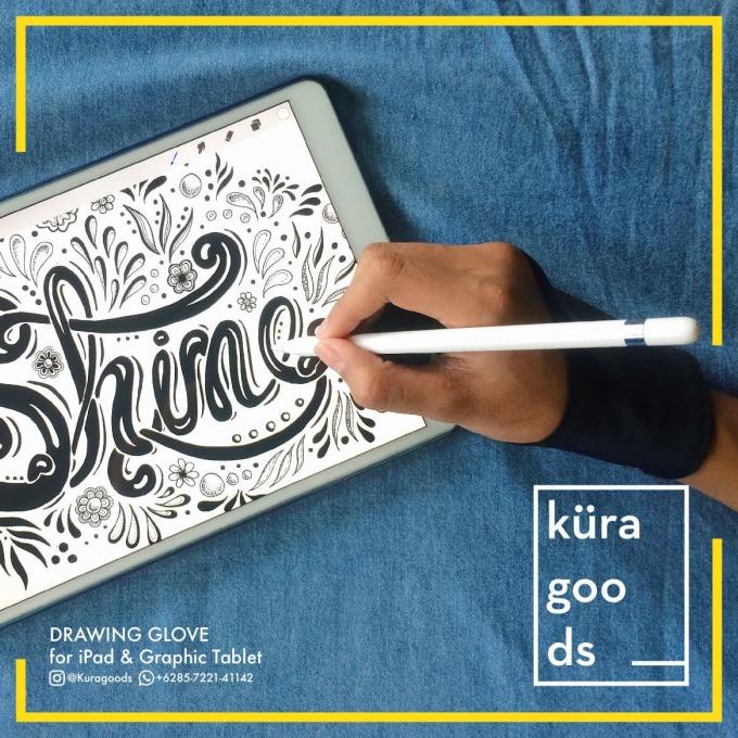 Drawing Artist Glove | Sarung Tangan Gambar Proglove Wacom iPad Pro
