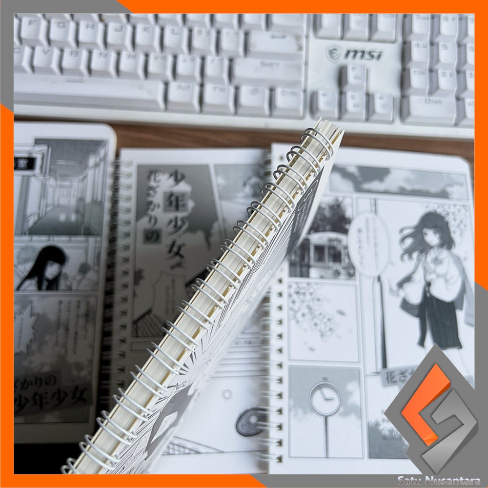 

GS9 SN-A32 BUKU TULIS CATATAN NOTEBOOK RING A5 / NOTEBOOK JOURNAL / BUKU TULIS A5 SPIRAL NOTEBOOK