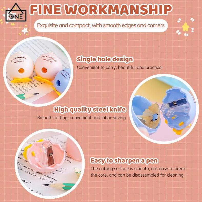 

Termurah CodRautan Pensil Hewan Rautan Pensil Ayam Kecil Yang Lucu Perlengkapan Belajar Hadiah Kreatif-A.One