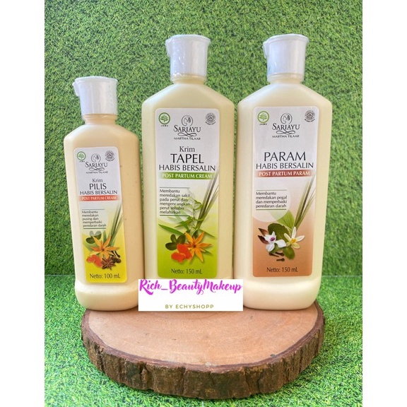 HRR-78 SARIAYU PAKET HABIS BERSALIN ISI 3 PCS (TAPEL, PARAM, PILIS) Harga mantul