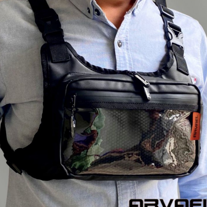 ♖ CD 1596 Chest Bag Tas Dada Waterproof Pria Sunmore Arvael Dijamin Ori>/ シ
