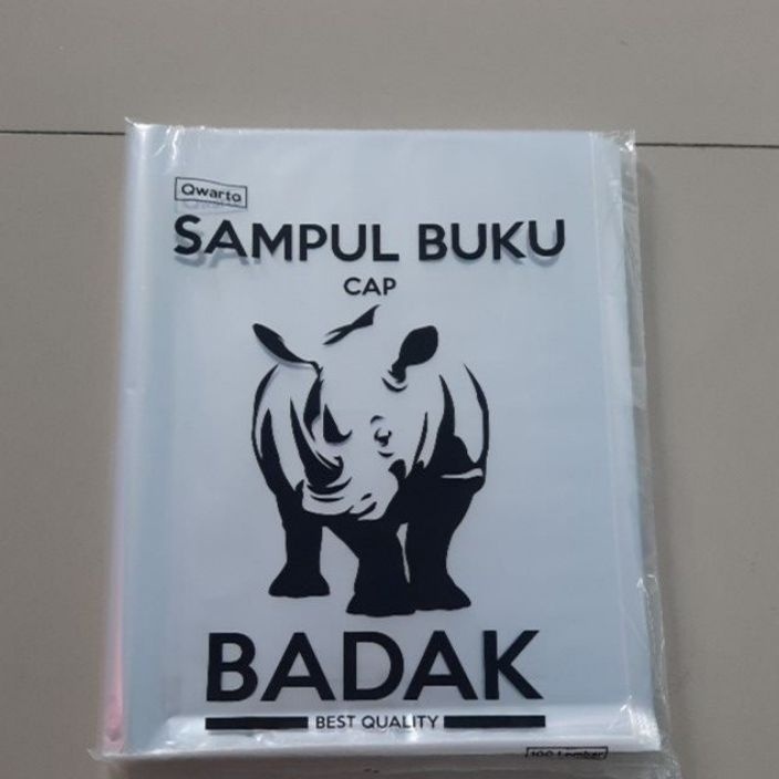 

꧁ XV 6761 Sampul buku plastik badak Qwarto/Quarto kuarto isi 100 lembar (♥C6369] ぇ