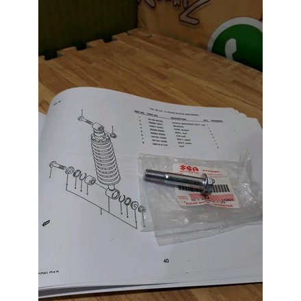 baut monoshock Suzuki TS125 original baut mono TS 125 baut monoshock TS125 baud monoshok baud monosh