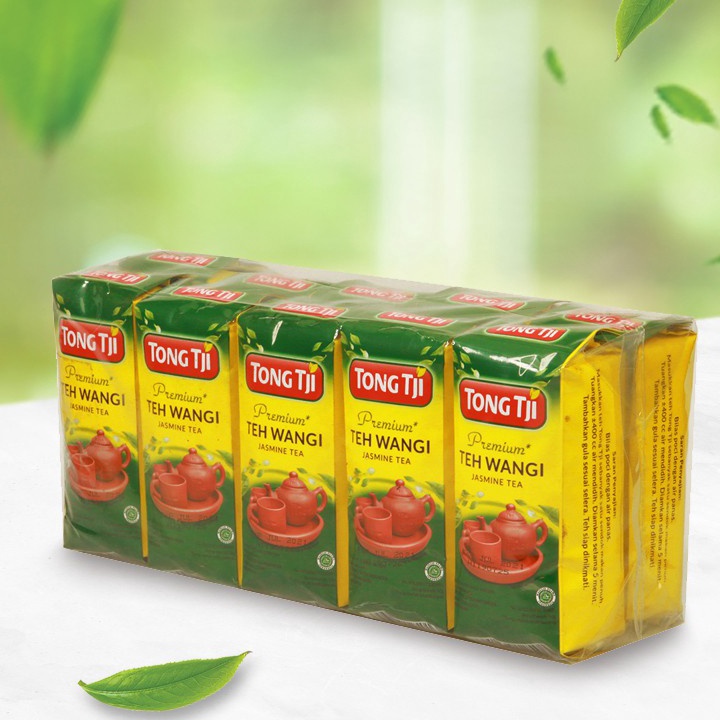 

➯✽✷ Tong Tji Premium Jasmine Tea ( Teh Seduh ) Per slop ( 10pack isi 50gram ) ★★★★★