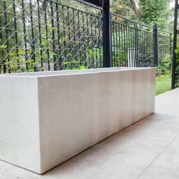 Best Seller Pot Teraso Persegi Panjang Mewah