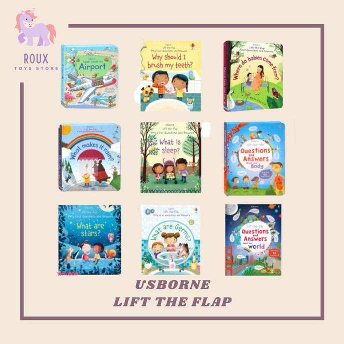

Sale Usborne Lift The Flap Question And Answer Bedtime Story Activity Book Termurah
