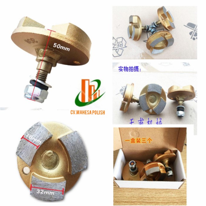 Segmen Mesin Grinding Lantai/Segmen Grinding Beton/Mata Poles Beton