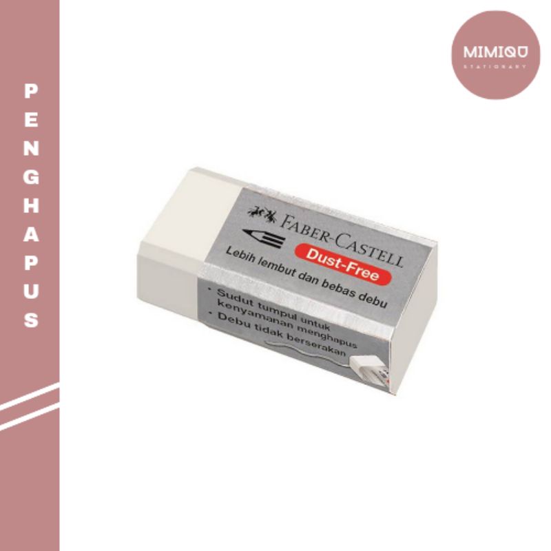 

Penghapus Putih Kecil / Small Eraser Faber-Castell