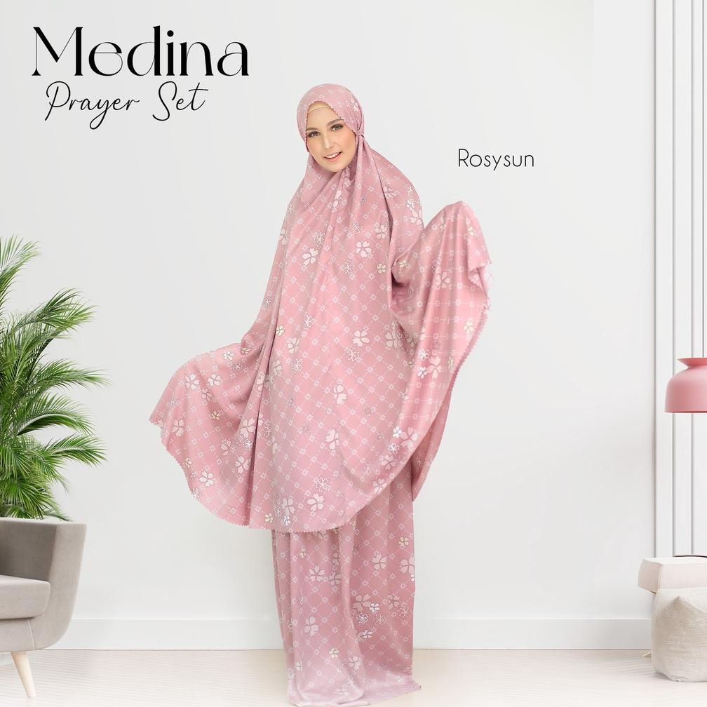 Update Medina Prayer set / Mukena Motif  / Mukena Lasercut / Mukena Dewasa/ Mukena Restleting / Muke