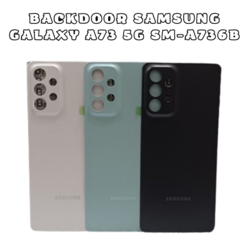BACKDOOR BACK COVER SAMSUNG A73 ORIGINAL