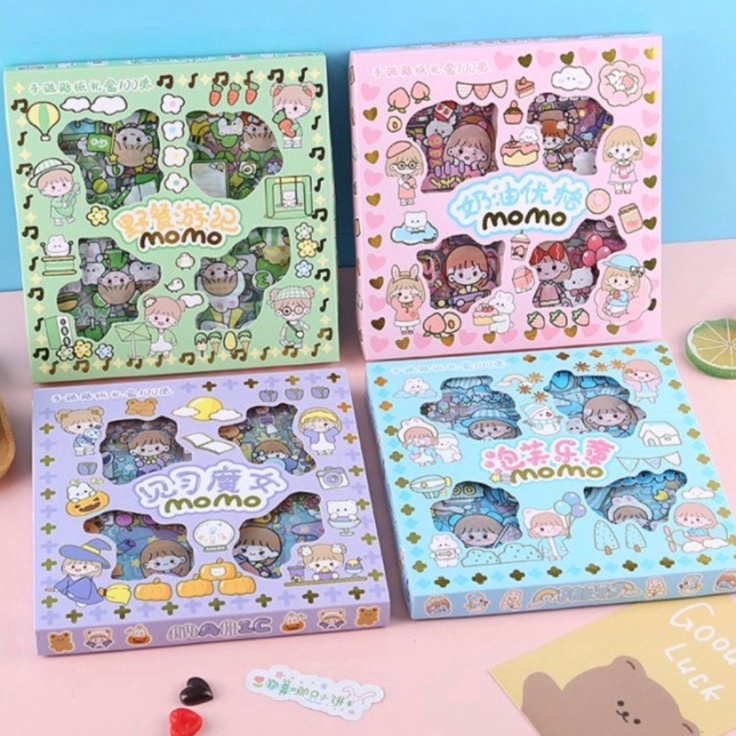 

➾Sale✪➬ CBKNR STICKER MOMO- STIKER MOTIF BESAR MOMO ORI VIRAL dan STIKER 100 BEST SELLER ISI 100 PCS R40 ➟Super Promo