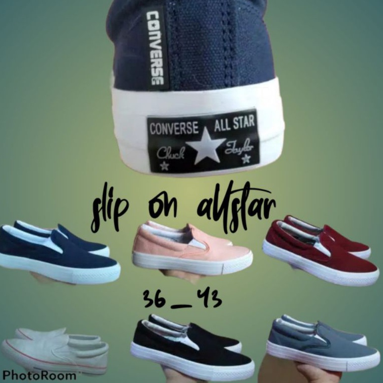 HARGA TERMURAAH sepatu slip on Converse_sepatu wanita_sepatu pria