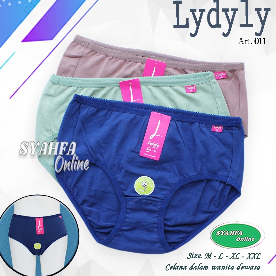 REKOMENDASI. 3pc -- Cd lydyly  | CD Lydyly L011  | Celana Dalam Wanita | Celana Katun | Lydyly | Cd 