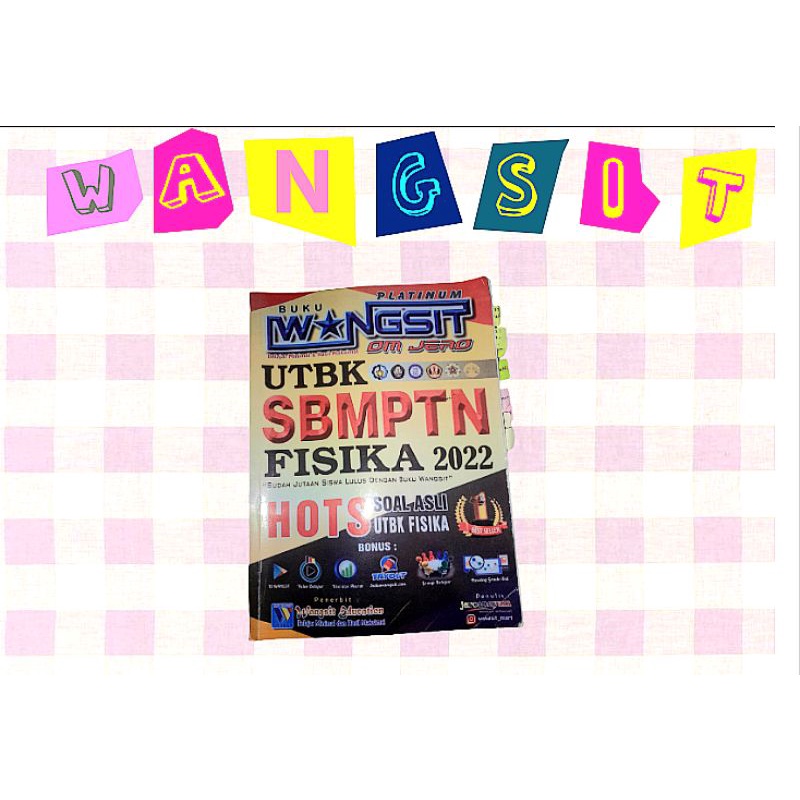 Preloved Wangsit Fisika 2022 🫧