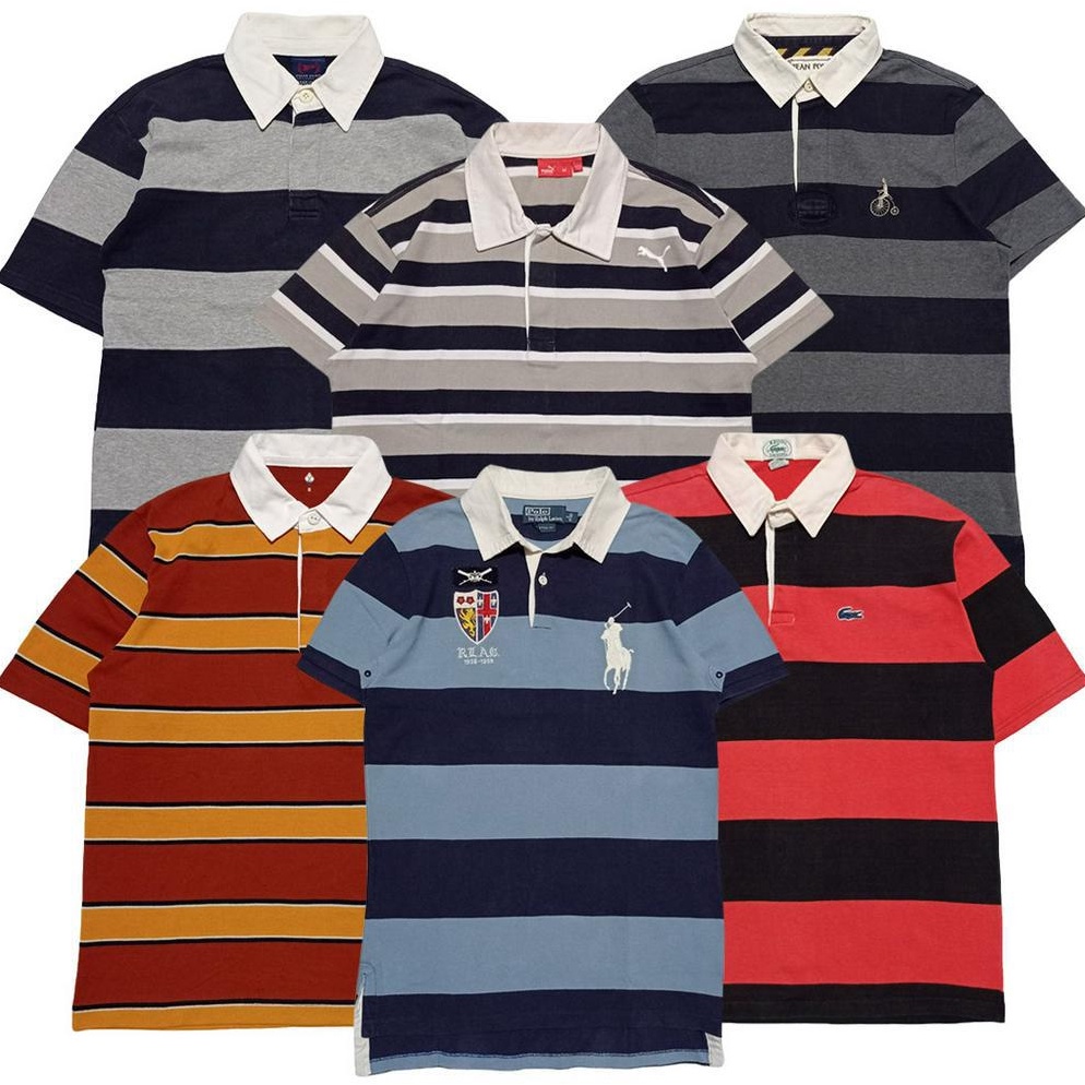 Semangat Abis Kaos Polo Rugby Shirt Second Branded | Kaos Polo Rugby | Rugby Shirt | Rugby Shirt Pol
