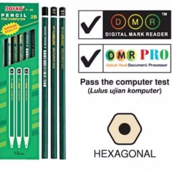 

MPRK9301㊭ Pensil Joyko 2B / Selusin ㊨