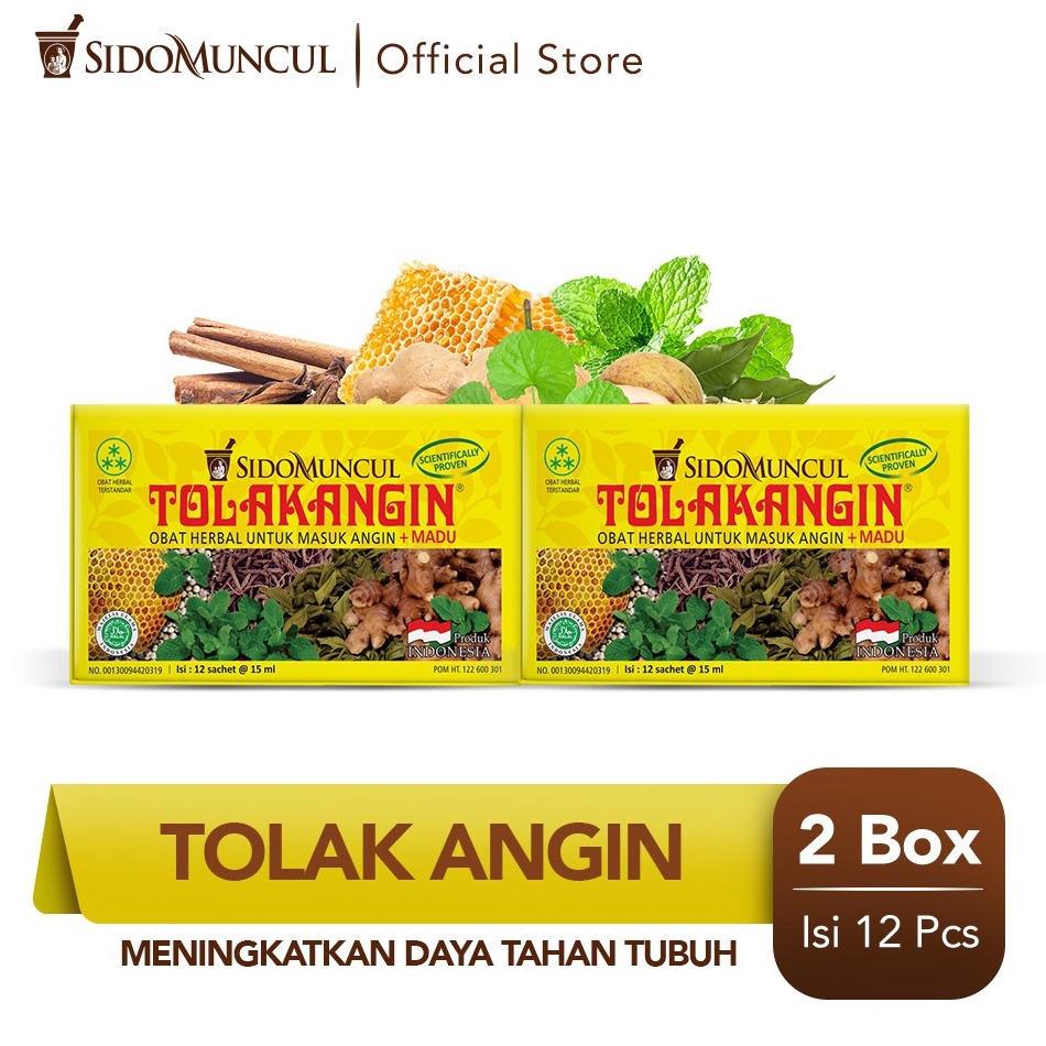 

➚Terkini WGIRH Tolak Angin Cair Dus 2x12's Herbal - Masuk Angin Daya Tahan Tubuh P87 ★Stock Banyak