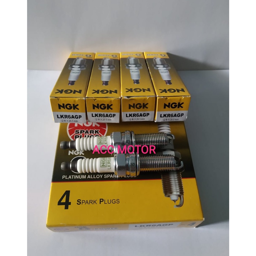 Sale Terbatas.. Busi Agya Ayla Sigra 1.0cc 1000cc LKR6AGP NGK Platinum Asli