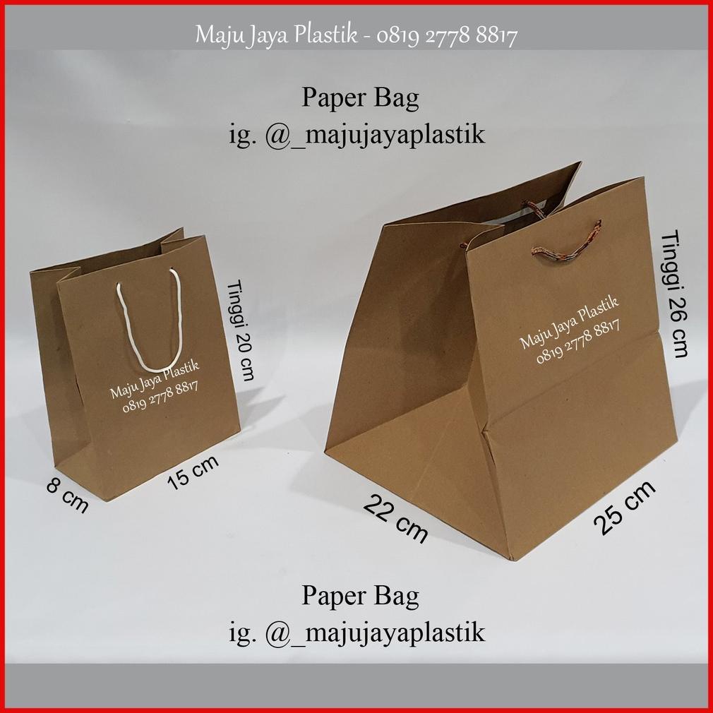 

Murah [12 Pcs] Paper Bag Coklat / Kantong Tas Belanja Kertas Coklat / Godie Bag Ultah / Tas Souvenir / Craft Papper Bag Kertas Souvenir Packaging Online Shop Olshop Murah Ftp