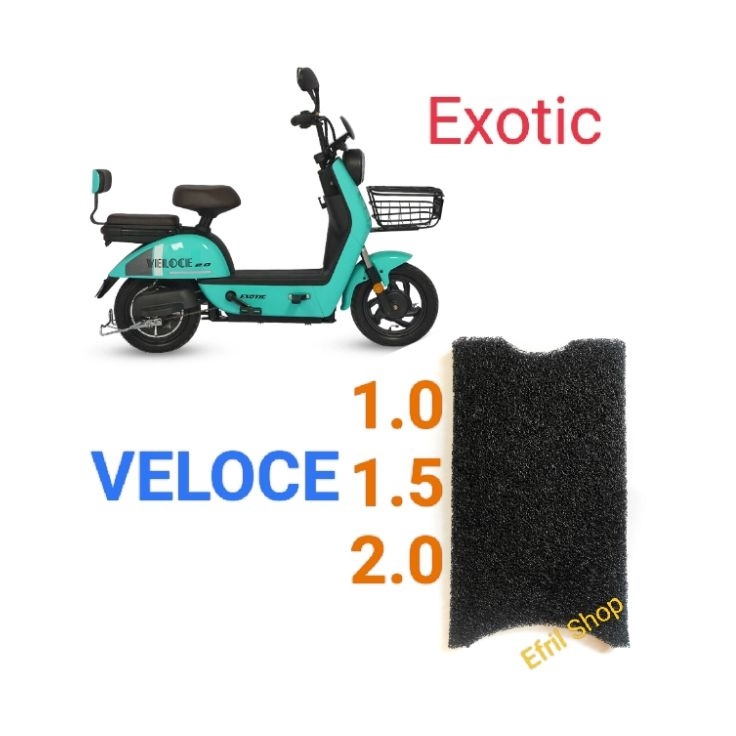 Terbatas ⭐⭐⭐⭐⭐ Karpet sepeda motor listrik Exotic Veloce 1.0 Veloce 1.5 dan Veloce 2.0 z Terlaris ★★