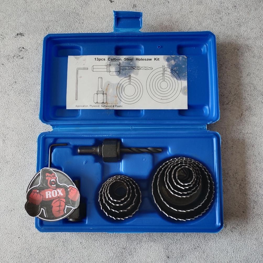 Terlaris Hole Saw Set - Hole Saw Kit - Mata Bor Pelubang Kayu