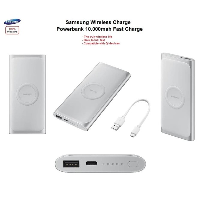 Terlaris Original Samsung Wireless Battery Pack 10000Mah Powerbank