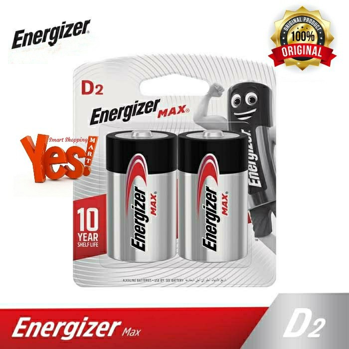 Energizer Max Batre Size D Besar