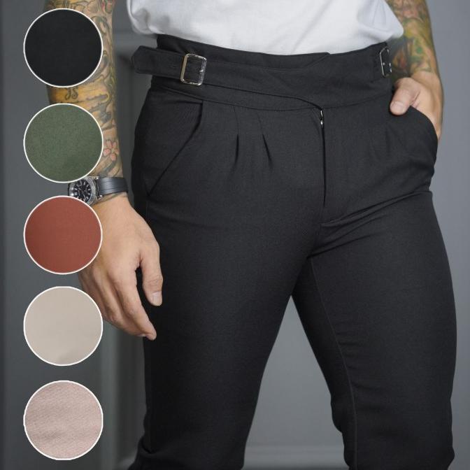 Mubeng Gurkha Pants Fit Ankle