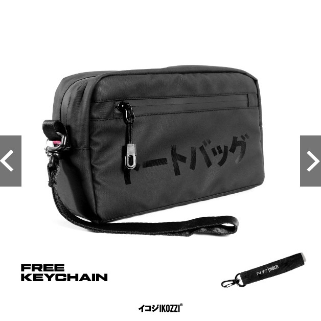 Ready.. Tas Selempang Ikozzi Comfy Pouch bag Thewolf  - Clutch bag