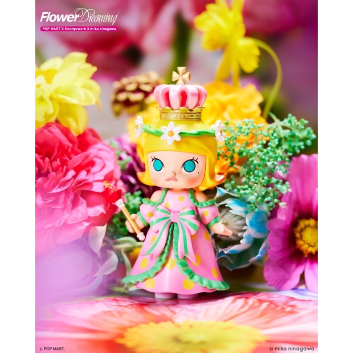 MUST HAVE POP MART MOLLY X MIKA NINAGAWA FLOWER DREAMING - FULLSET SEALED TERBARU